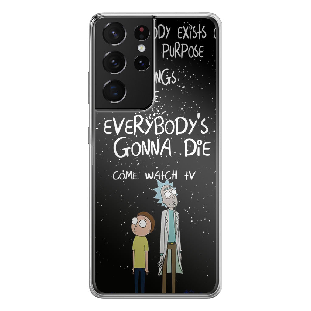 Rick And Morty Quotes Galaxy S21 Ultra Case