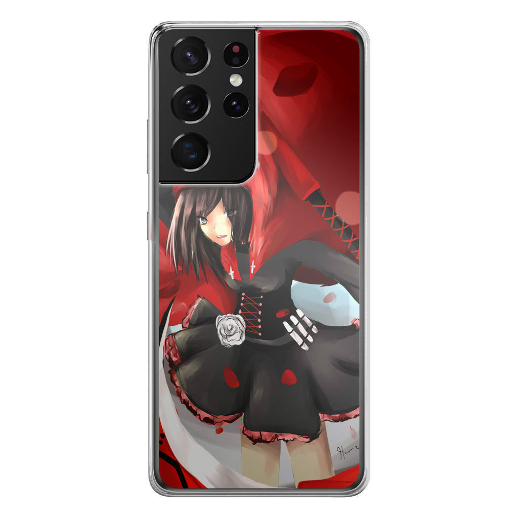 RWBY Ruby Rose Galaxy S21 Ultra Case