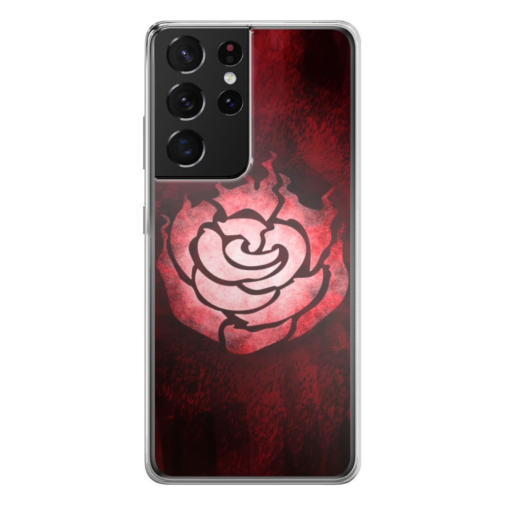 RWBY Ruby Rose Symbol Galaxy S21 Ultra Case