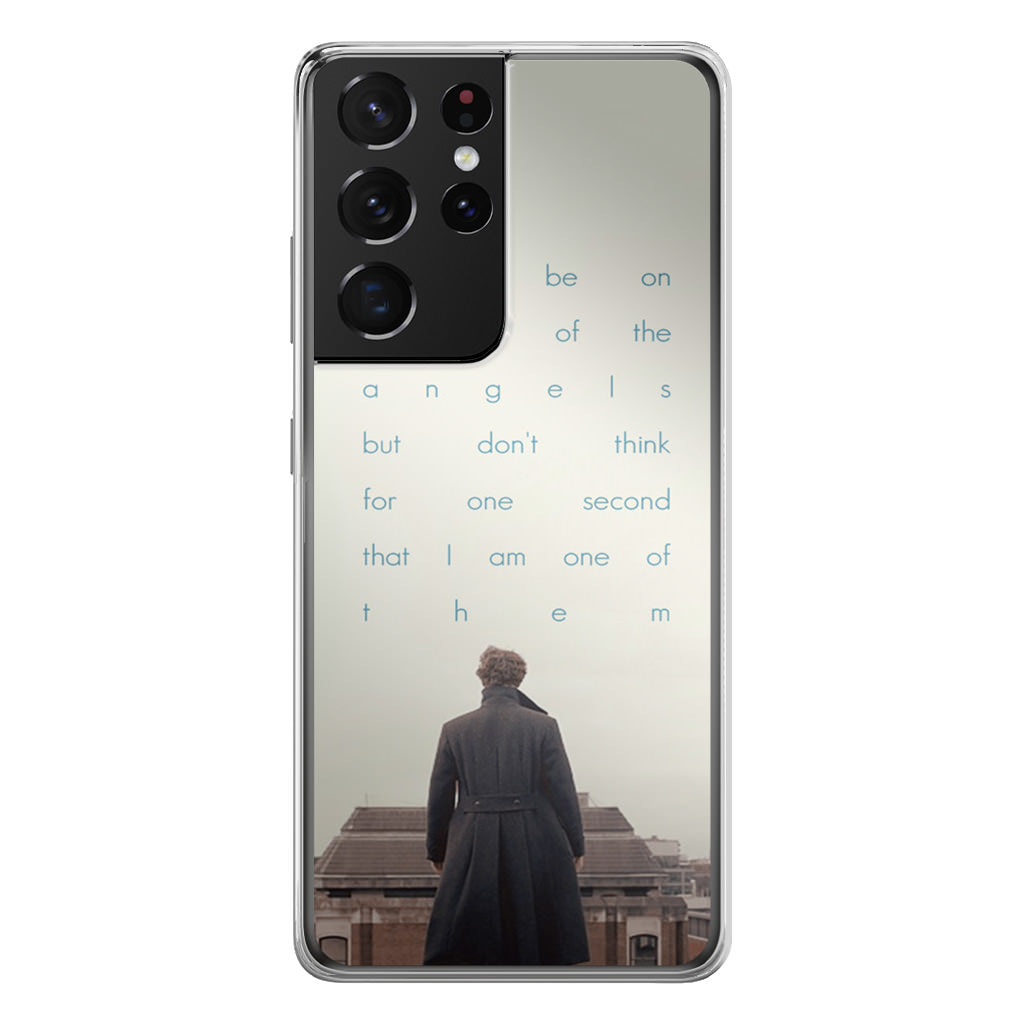 Sherlock Holmes Quote Galaxy S21 Ultra Case