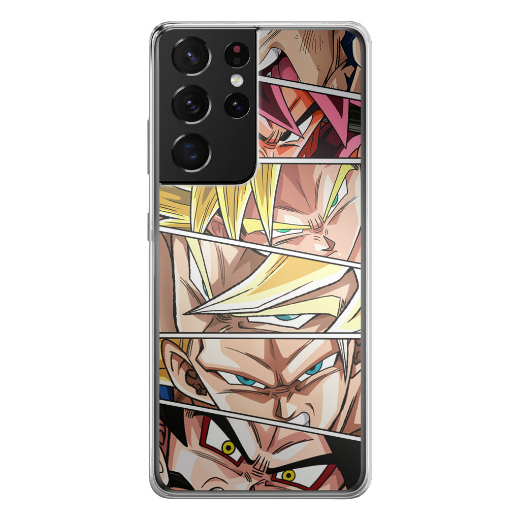 Son Goku Forms Galaxy S21 Ultra Case