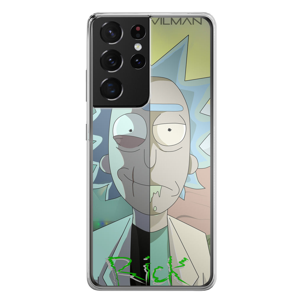 Super Evil Man Rick And Rick Galaxy S21 Ultra Case