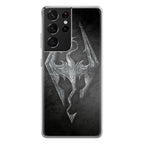The Elder Scrolls V Skyrim Logo Galaxy S21 Ultra Case