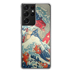 The Great Wave Of Gyarados Galaxy S21 Ultra Case