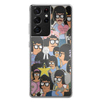 Tina Belcher Collage Galaxy S21 Ultra Case