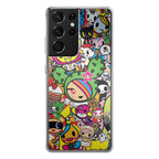 Tokidoki Characters Galaxy S21 Ultra Case