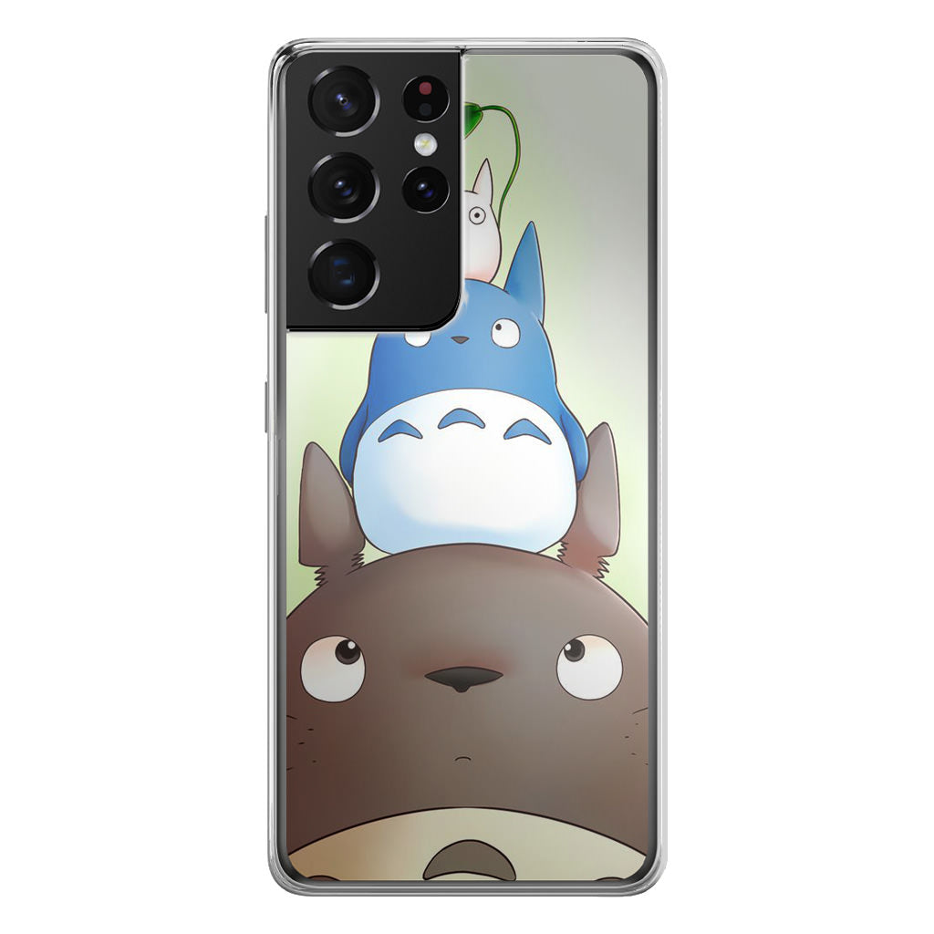Totoro Kawaii Galaxy S21 Ultra Case