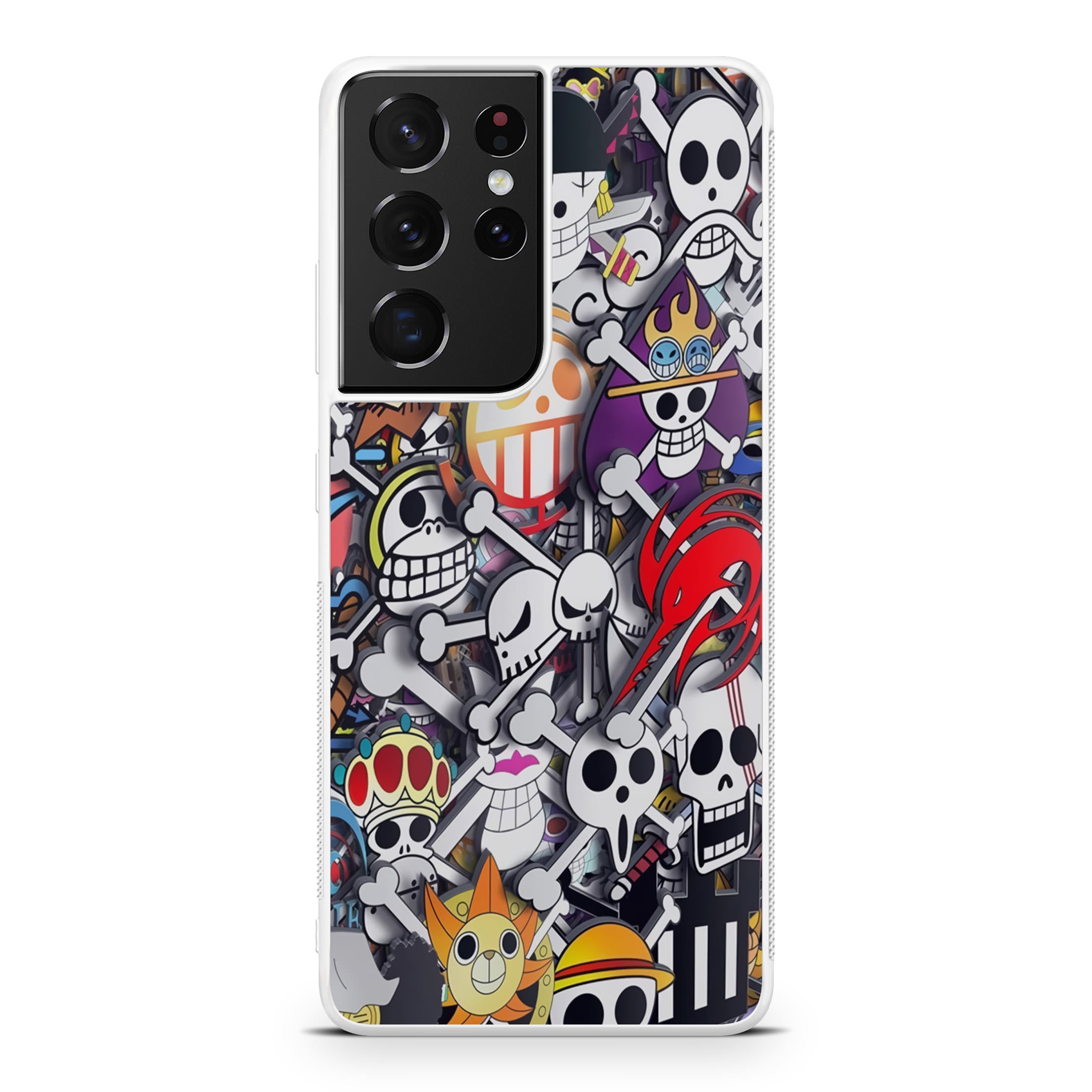 All Pirate Symbols One Piece Galaxy S21 Ultra Case