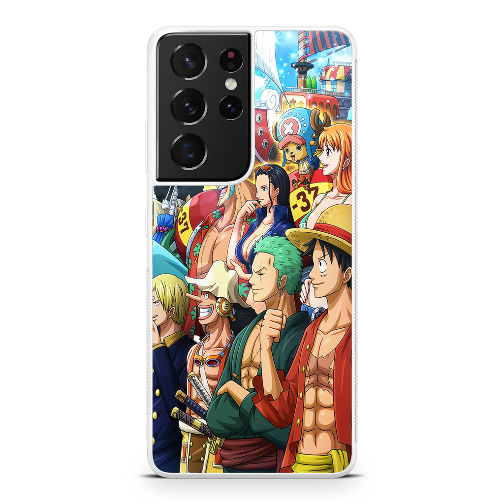 Crew of Mugiwara Pirate Galaxy S21 Ultra Case