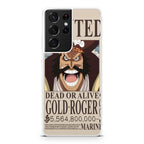 Gold Roger Bounty Galaxy S21 Ultra Case