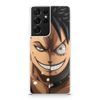 Luffy And Zoro Half Smile Galaxy S21 Ultra Case