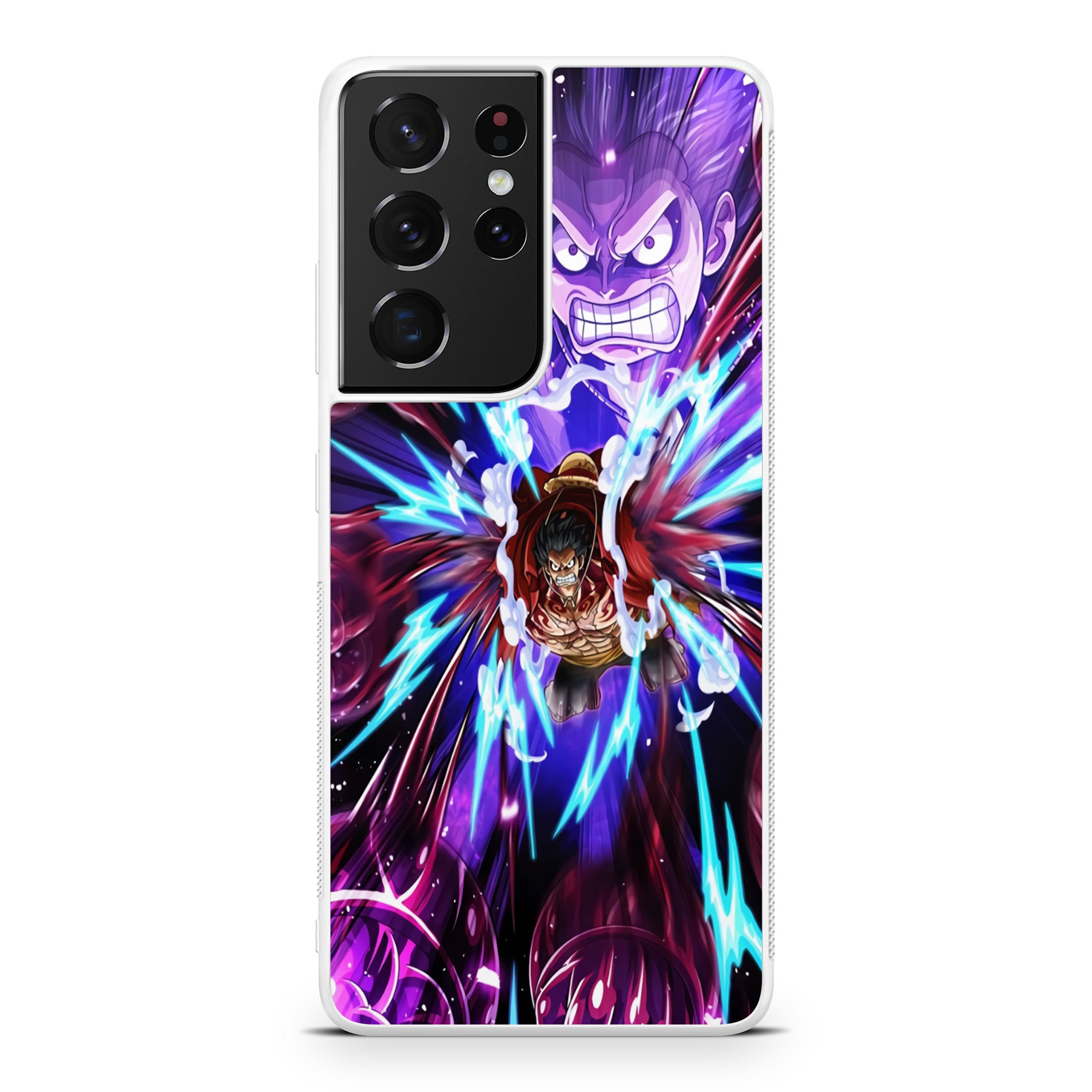 Luffy Bounce Man Gattling Gun Galaxy S21 Ultra Case