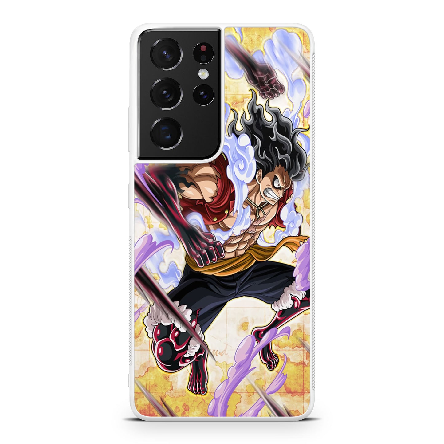 Luffy Gomu Gomu No Black Mamba Galaxy S21 Ultra Case