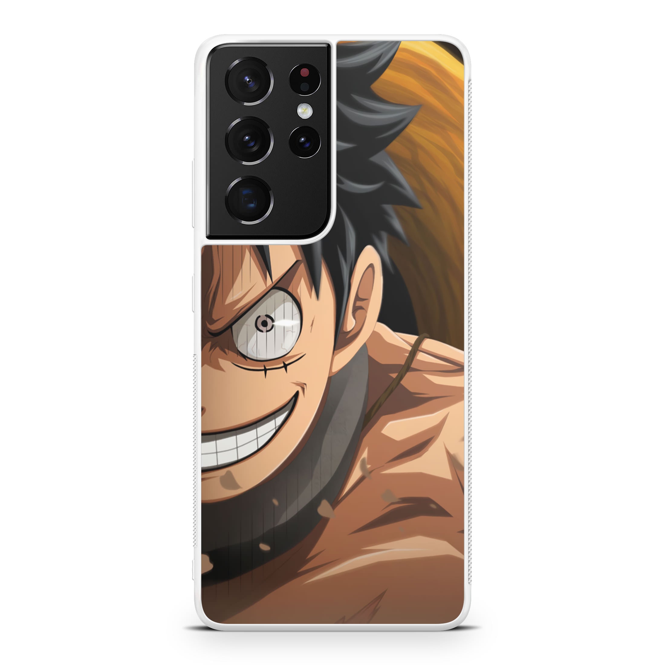 Luffy Half Smile Galaxy S21 Ultra Case