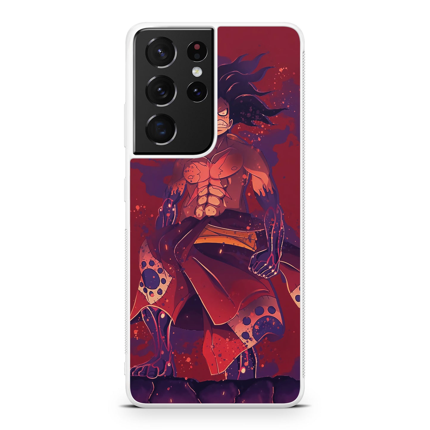 Luffy Snake Man Art Galaxy S21 Ultra Case