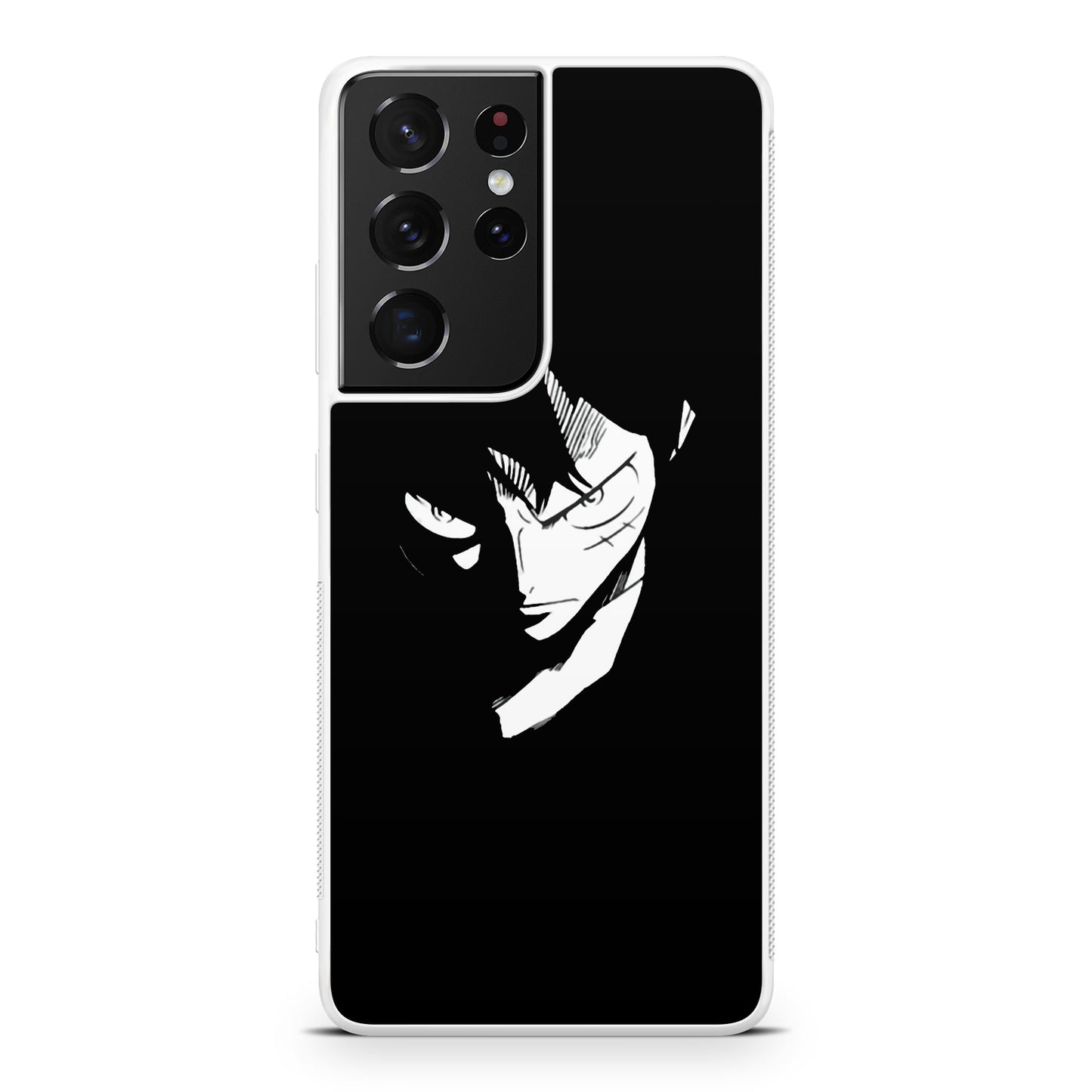 Monkey D Luffy Silhouette Galaxy S21 Ultra Case