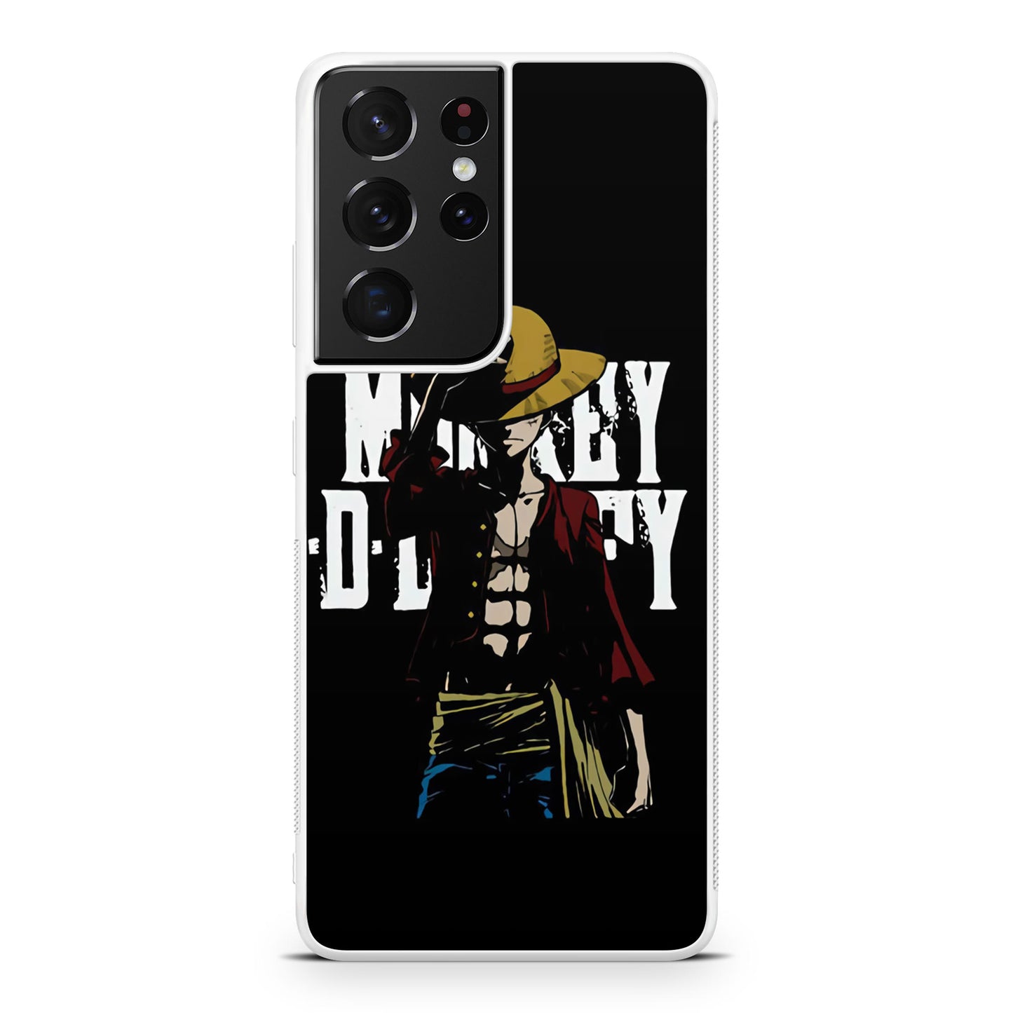 Monkey D Luffy Straw Hat Galaxy S21 Ultra Case