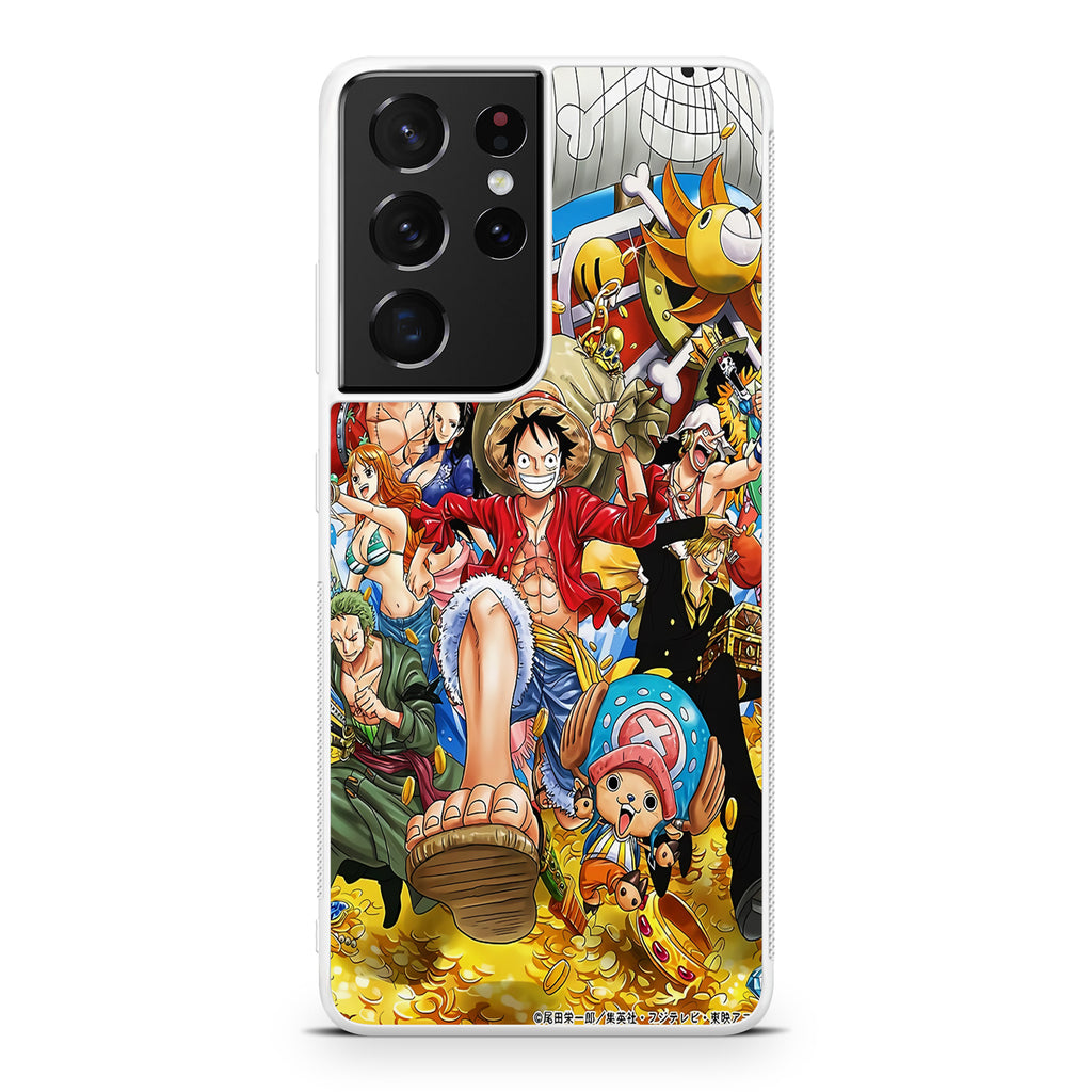 Mugiwara Crew One Piece Galaxy S21 Ultra Case
