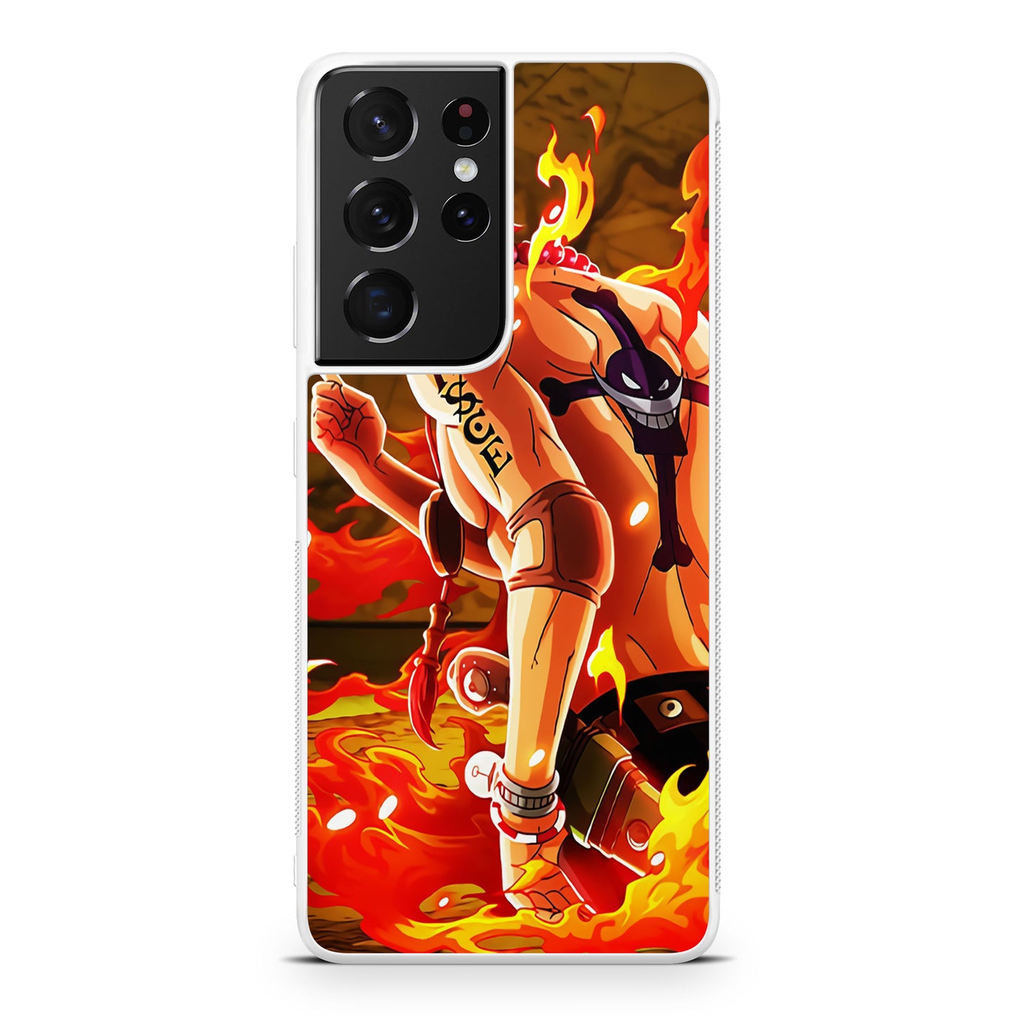 Portgas D Ace Galaxy S21 Ultra Case