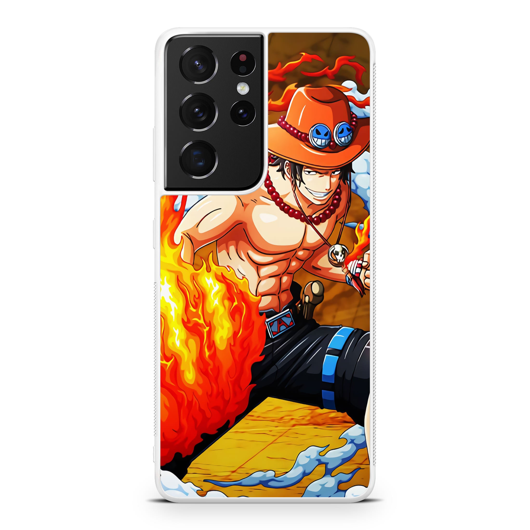 Portgas D Ace Hiken Galaxy S21 Ultra Case