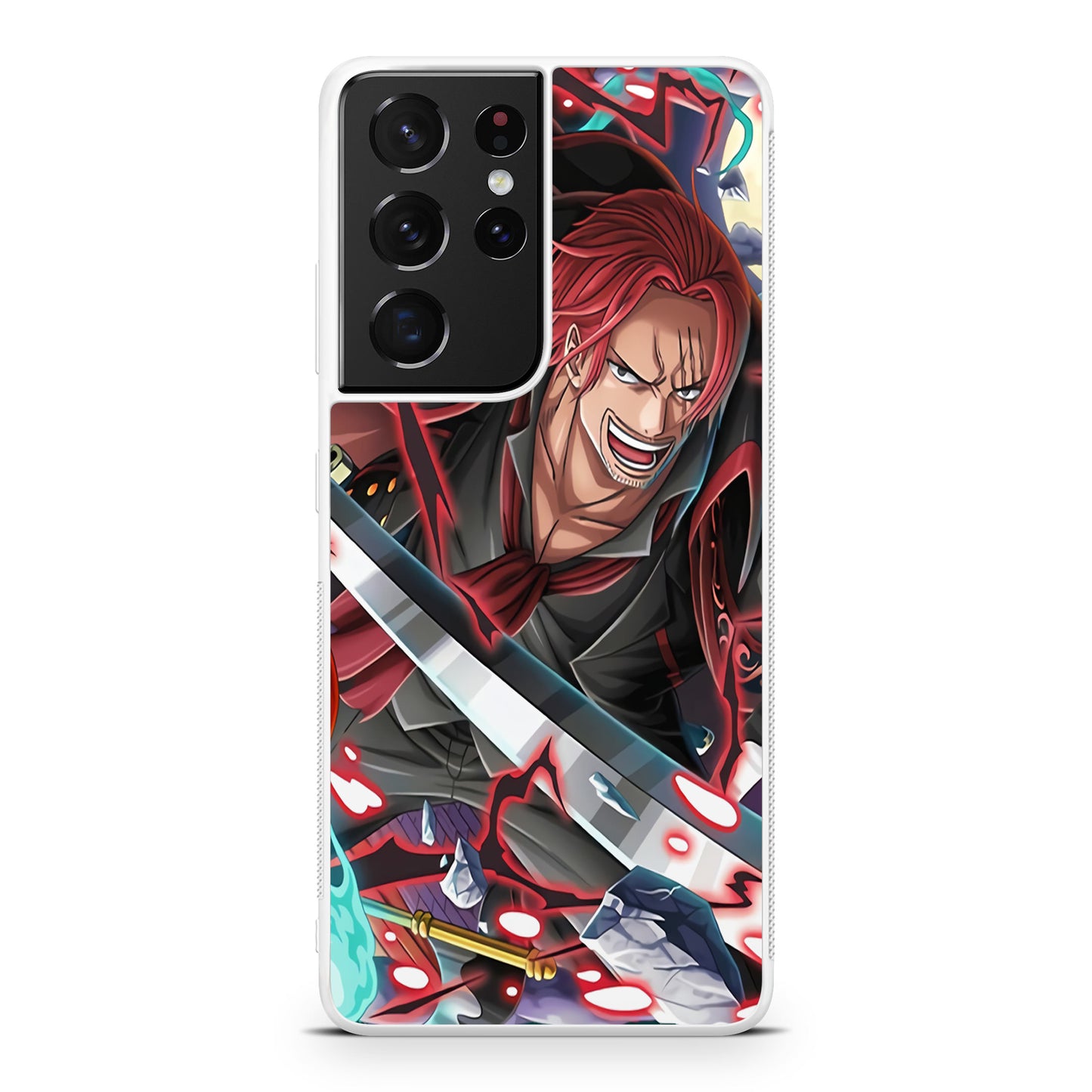 Red Hair Shanks Galaxy S21 Ultra Case