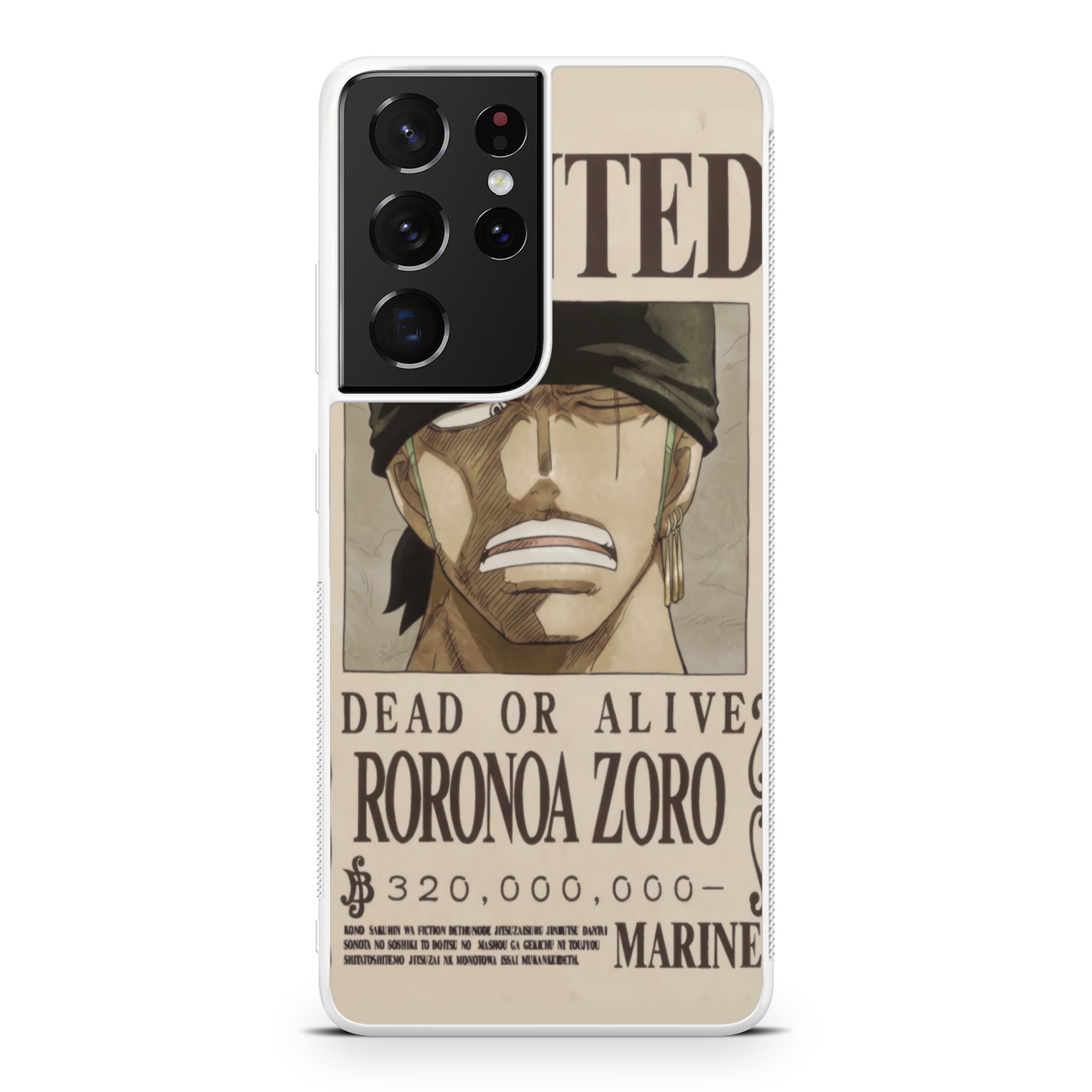 Roronoa Zoro Bounty Galaxy S21 Ultra Case