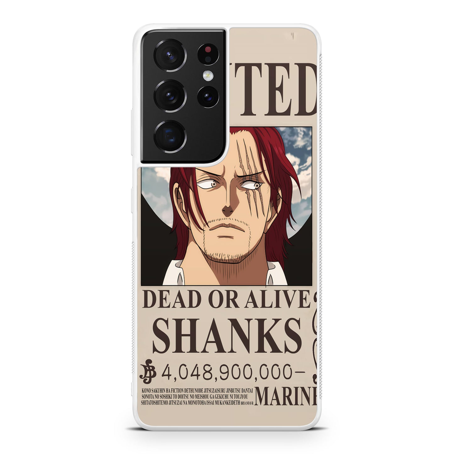 Shanks Bounty Galaxy S21 Ultra Case