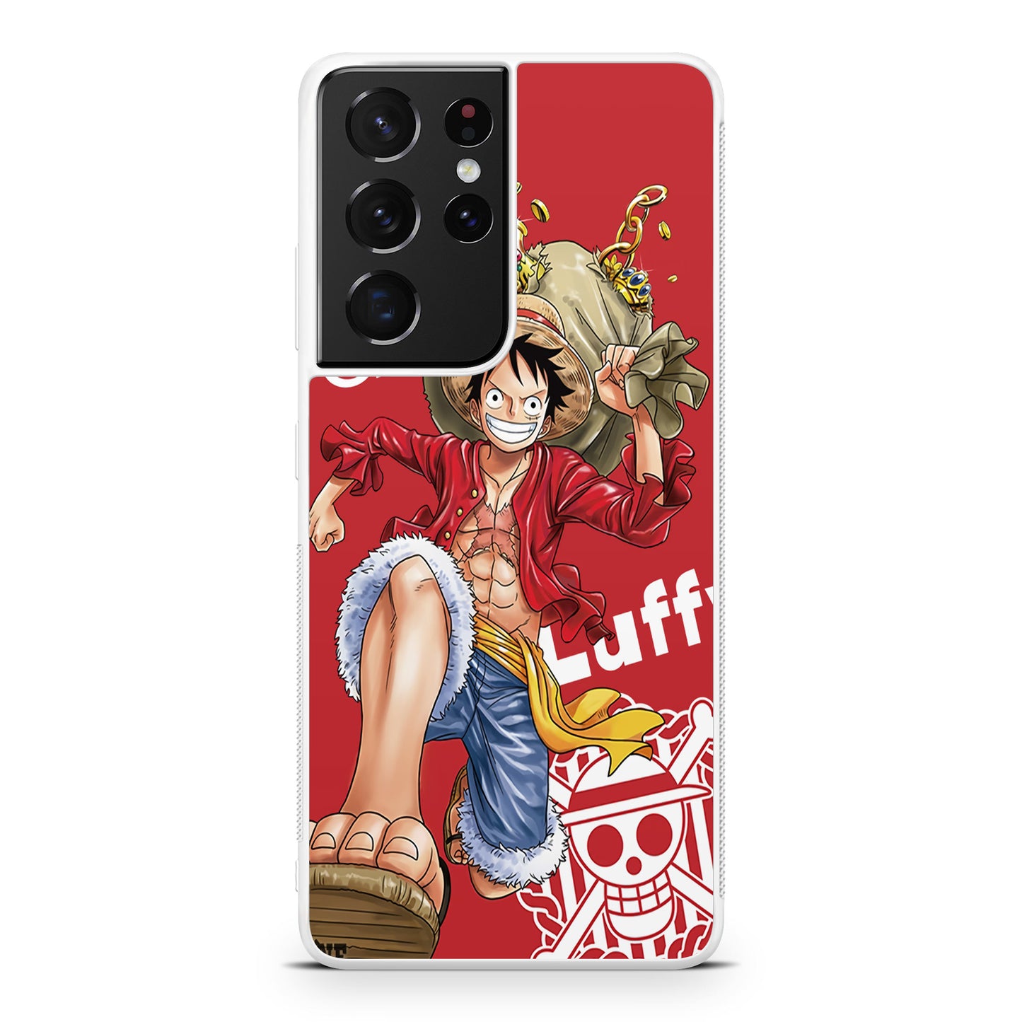 Straw Hat Monkey D Luffy Galaxy S21 Ultra Case