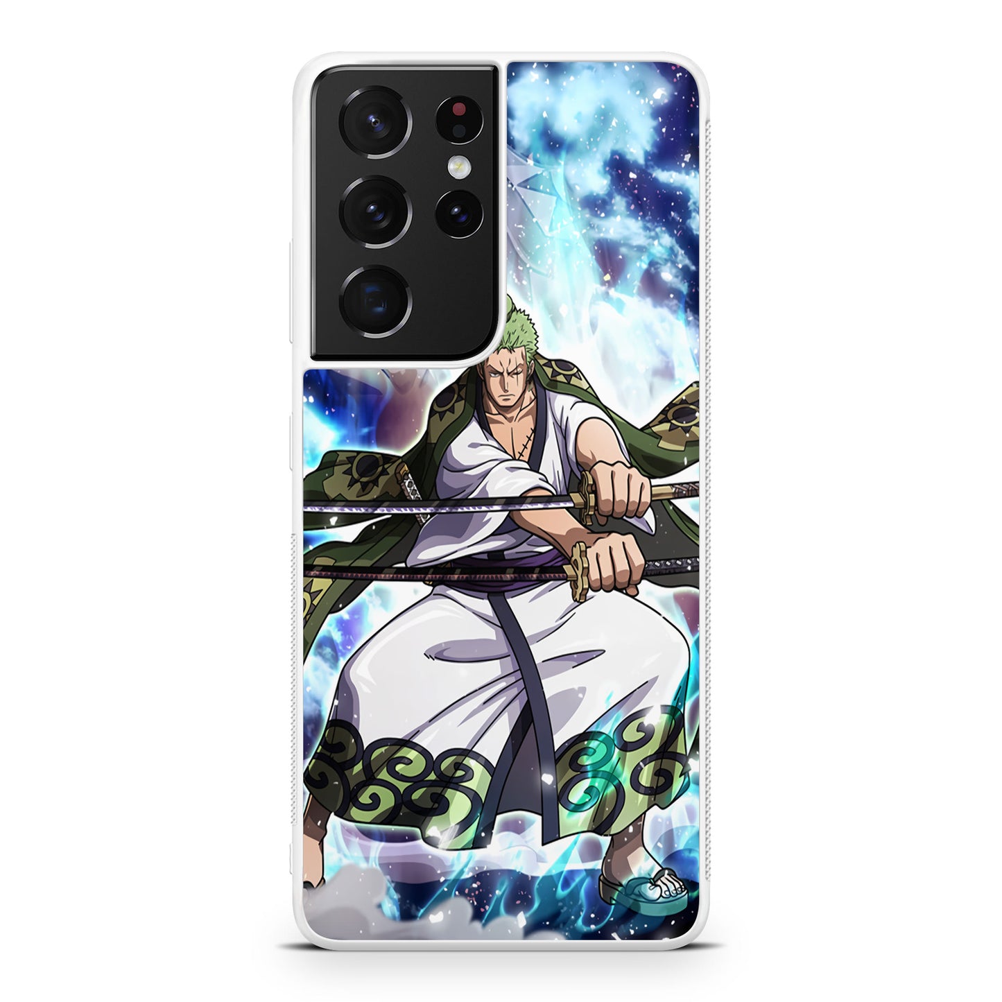 Zoro Two-Sword Style Arc Wano Galaxy S21 Ultra Case