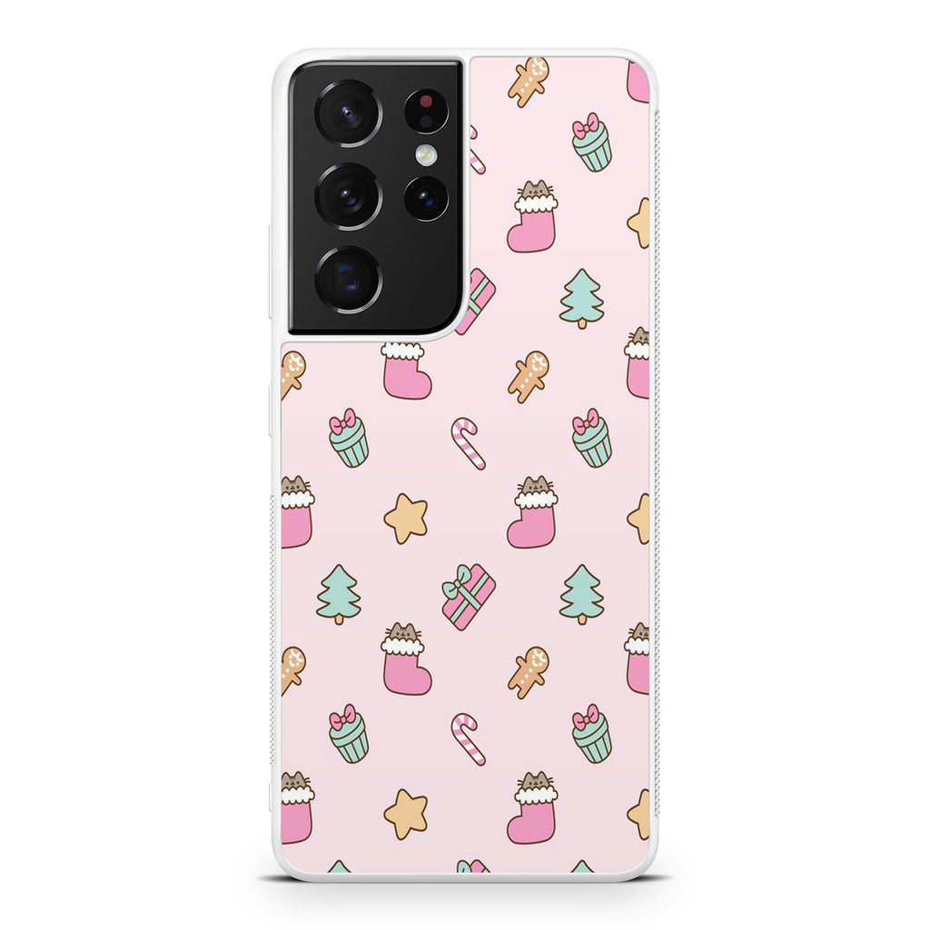 About Chrismas Pattern Galaxy S21 Ultra Case