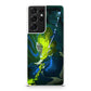 Abstract Green Blue Art Galaxy S21 Ultra Case