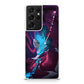 Abstract Purple Blue Art Galaxy S21 Ultra Case