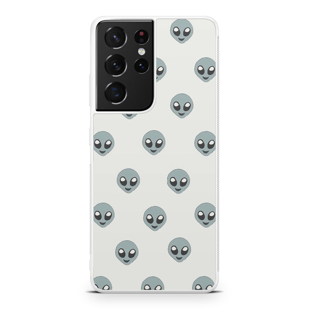 Aliens Pattern Galaxy S21 Ultra Case