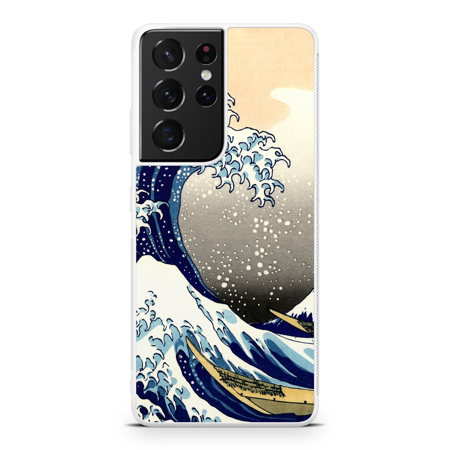 Artistic the Great Wave off Kanagawa Galaxy S21 Ultra Case