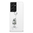 Astronaut Moon Balloon Galaxy S21 Ultra Case