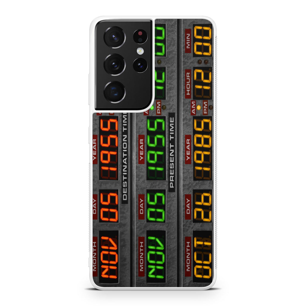 Back To The Future Time Circuits Galaxy S21 Ultra Case