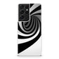 Black and White Twist Galaxy S21 Ultra Case