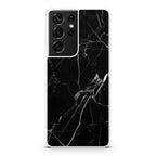 Black Marble Galaxy S21 Ultra Case
