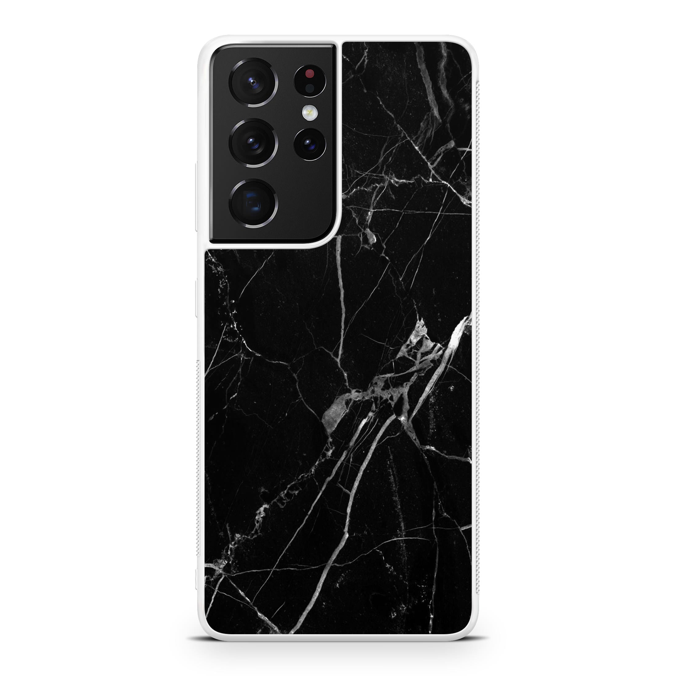 Black Marble Galaxy S21 Ultra Case