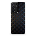 Black Royal Pattern Galaxy S21 Ultra Case