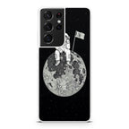Bored Astronaut Galaxy S21 Ultra Case