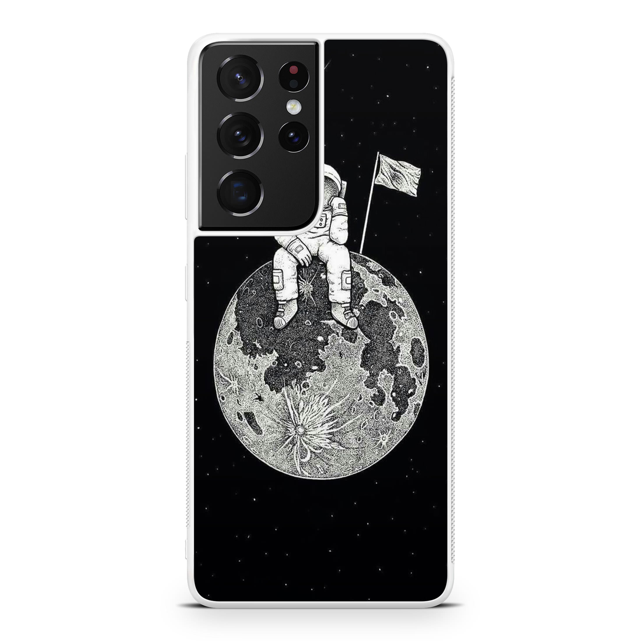 Bored Astronaut Galaxy S21 Ultra Case
