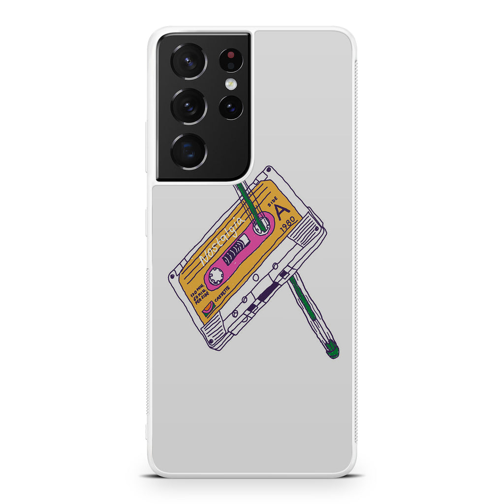 Cassete Tape Old Galaxy S21 Ultra Case