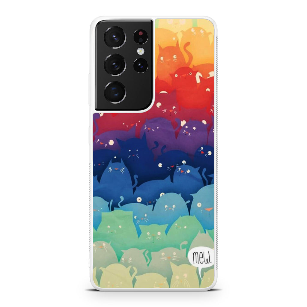 Cats Everywhere Galaxy S21 Ultra Case