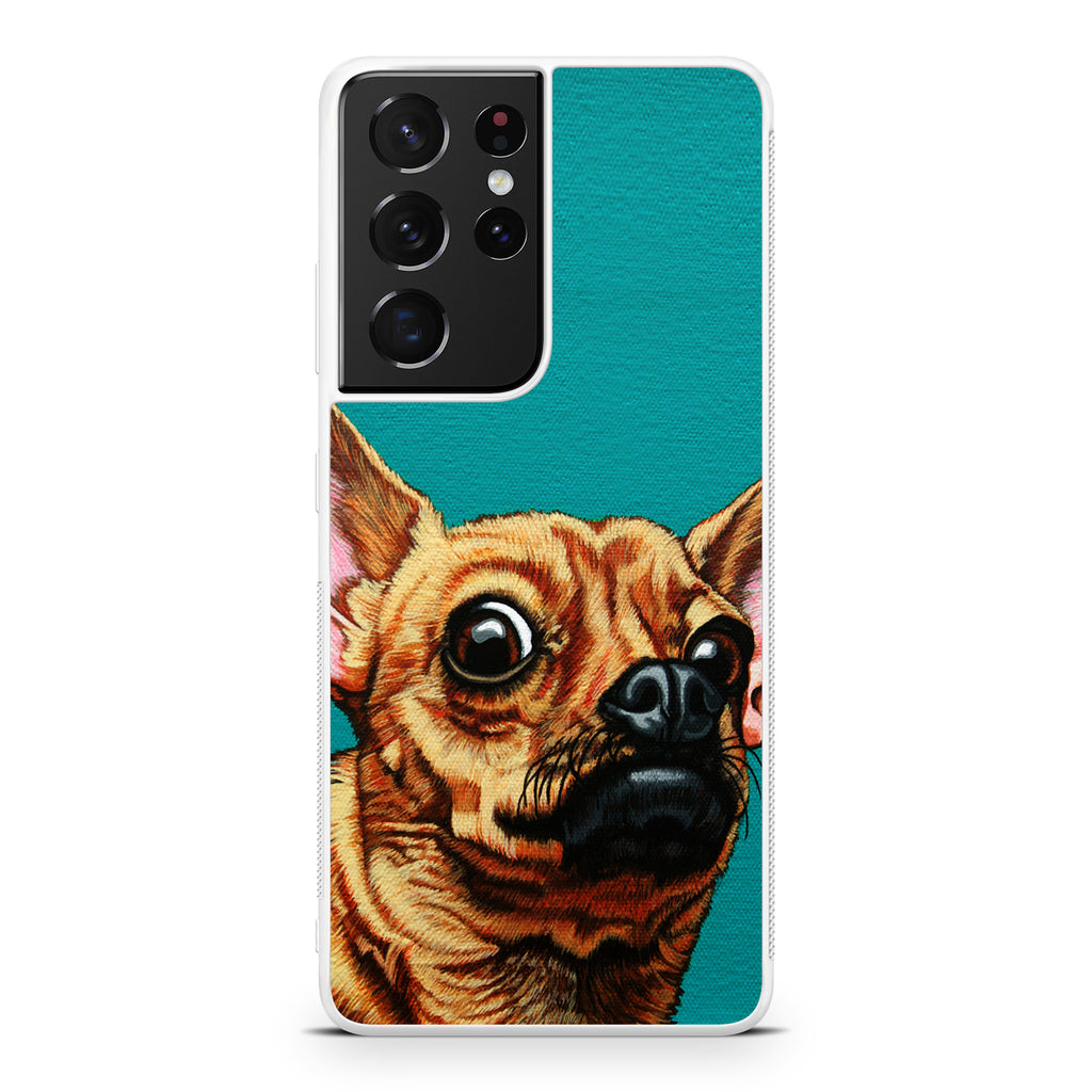 Chihuahua Art Galaxy S21 Ultra Case