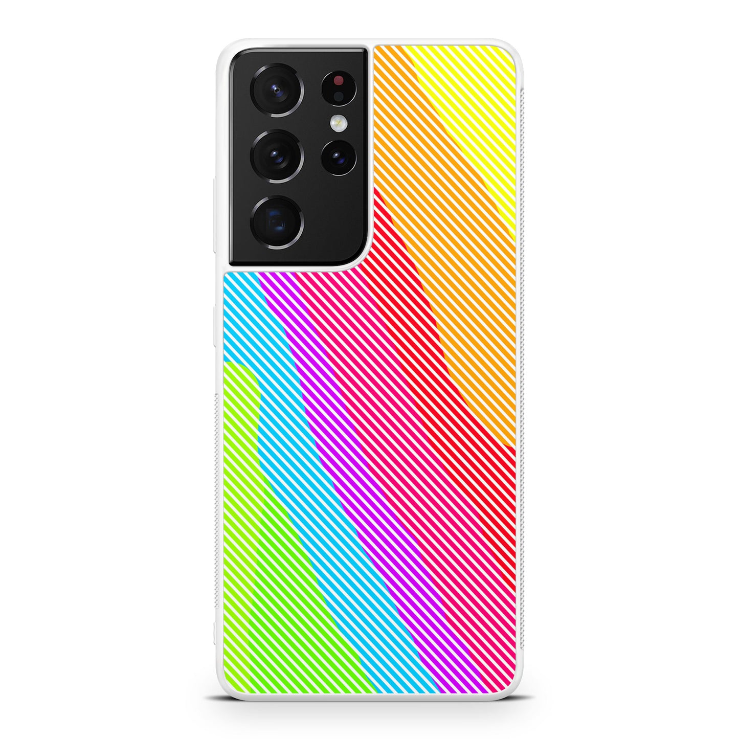 Colorful Stripes Galaxy S21 Ultra Case