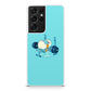 Egg Accident Workout Galaxy S21 Ultra Case