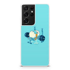 Egg Accident Workout Galaxy S21 Ultra Case