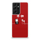 Funny Music Headphones Player Buds Galaxy S21 Ultra Case