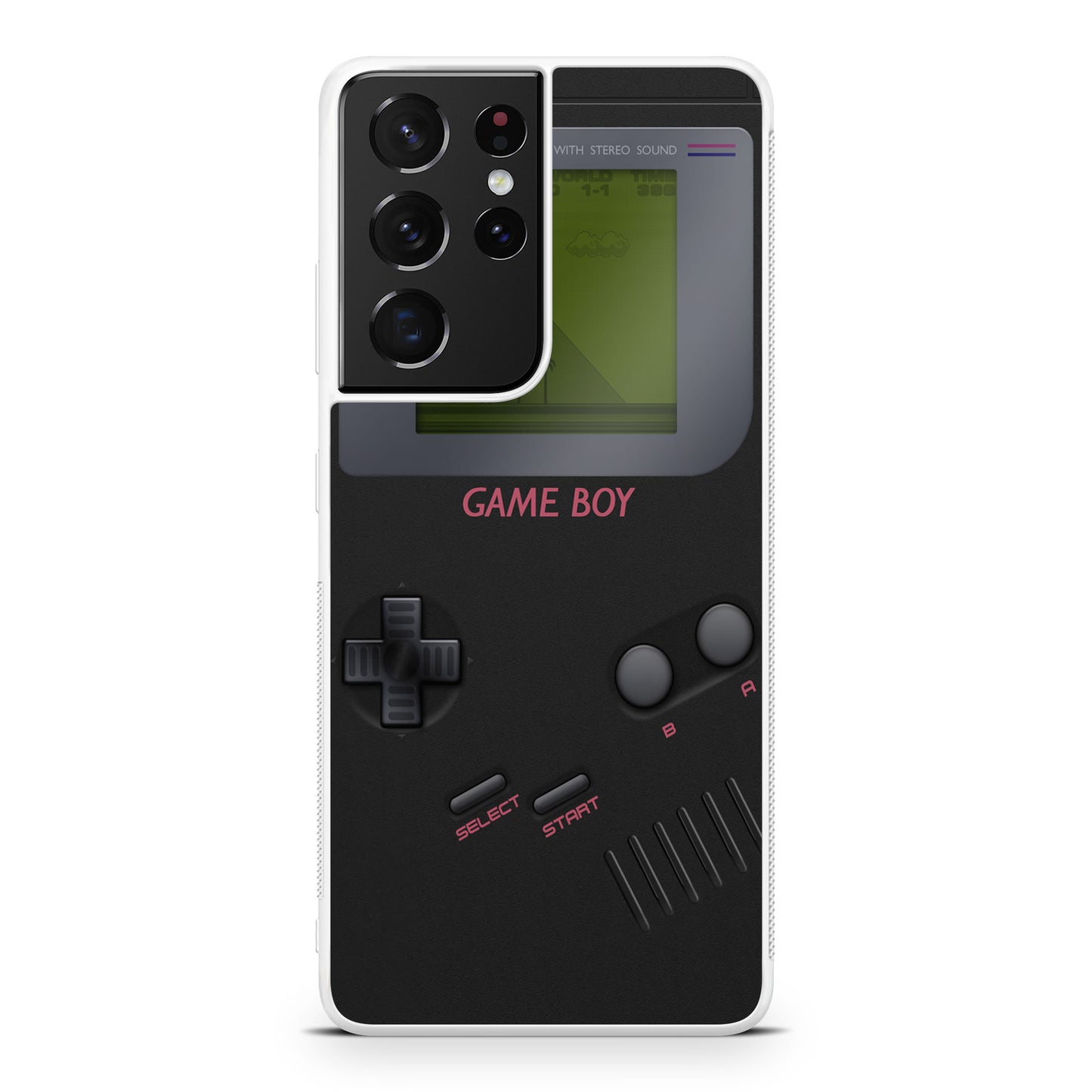 Game Boy Black Model Galaxy S21 Ultra Case